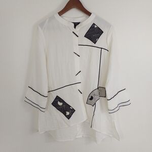 Ali Miles Art to Wear Jacket Size Medium